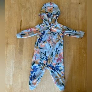 Baby Girls Fleece Jumpsuit